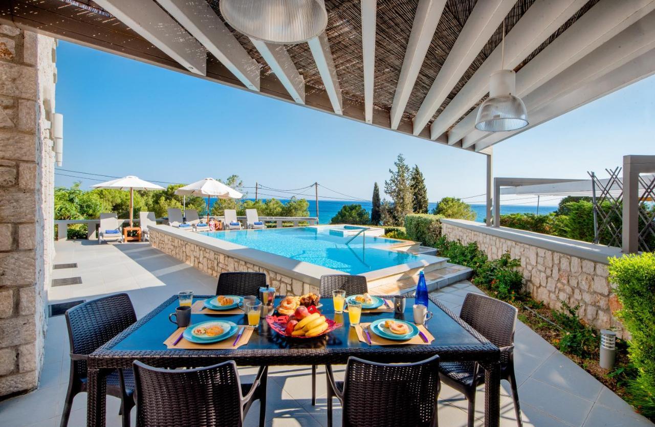Villa Costamare - Enjoy Lazy Days On The Private Pool-Jacuzzi Pefki Eksteriør billede